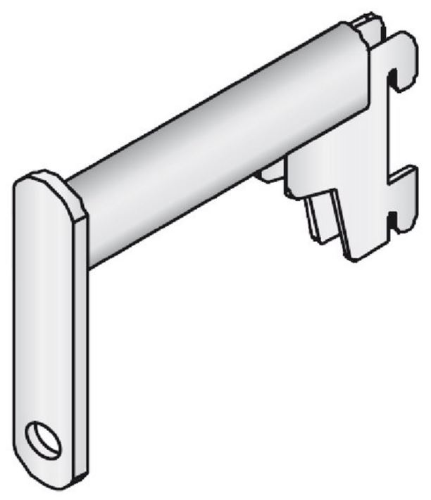 Torso Ovalrohrhalterung 12cm chrom
