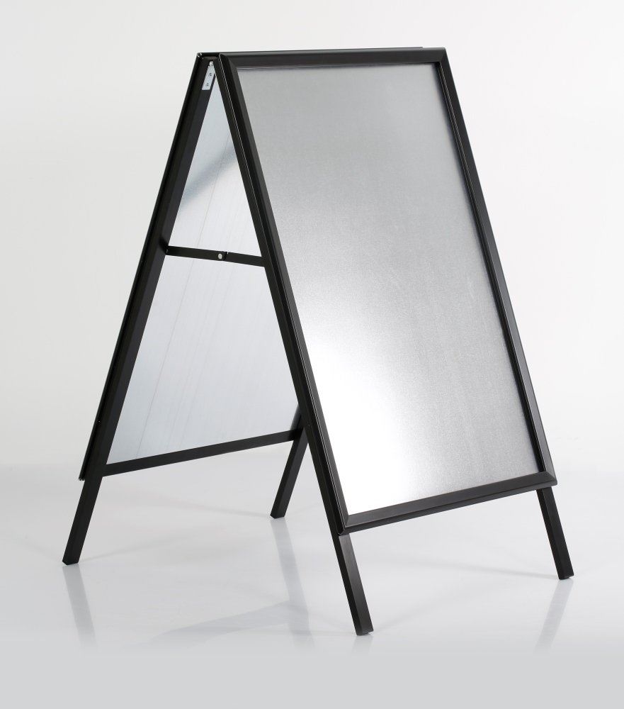 Kundenstopper Classic Outdoor, in schwarz