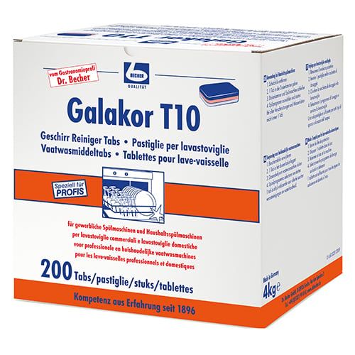 Dr. Becher Galakor T10 Geschirr Reiniger Tabs