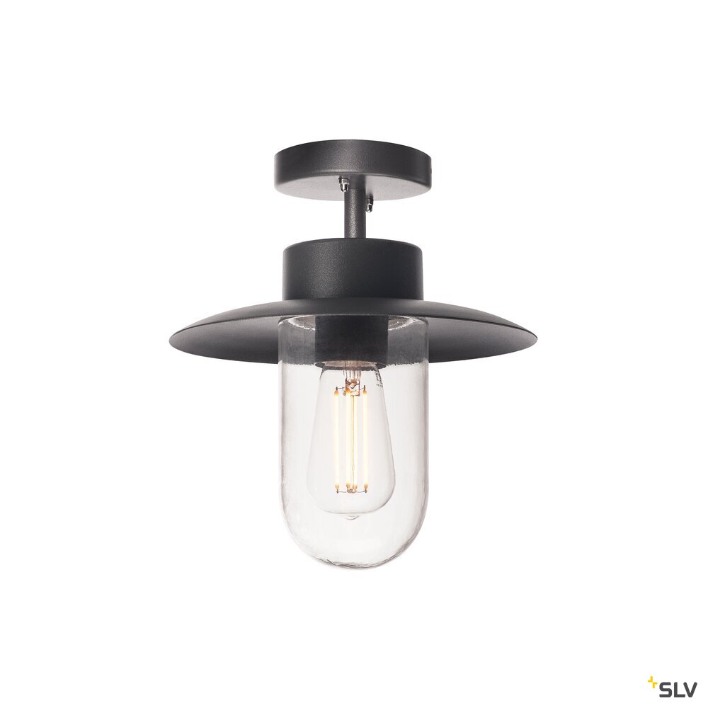 MOLAT, Outdoor Deckenleuchte, E27, anthrazit, max. 60W, IP44