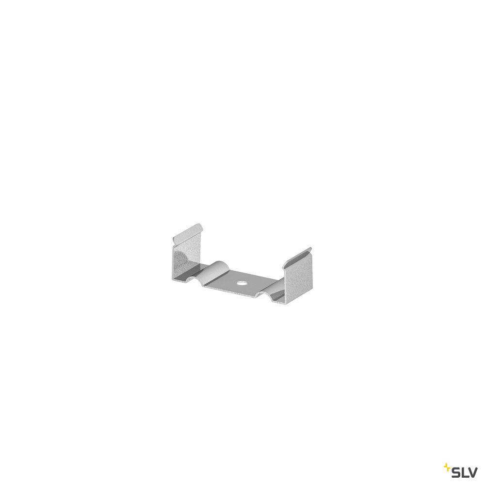 MONTAGECLIP, für GRAZIA 20 Aufbauprofil, LED, Montageclip sichtbar, 2 Stück