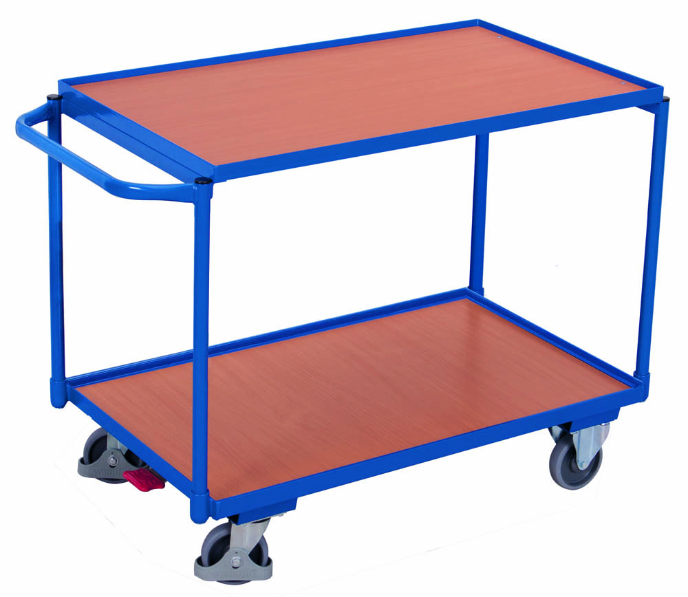 VARIOfit Tischwagen mit 2 Ladeflächen