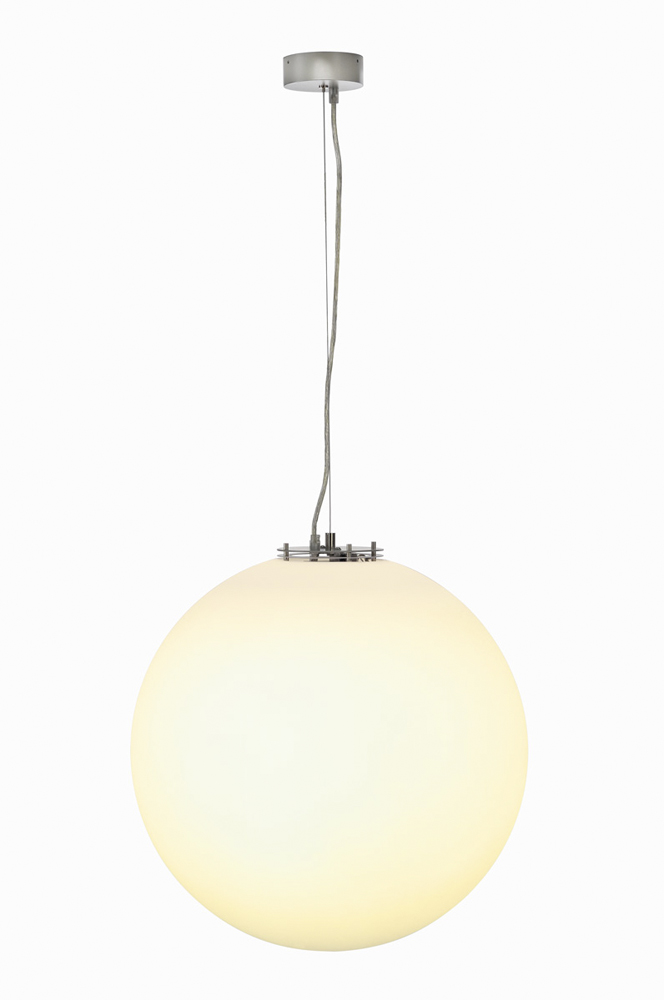 ROTOBALL 50 Pendelleuchte, weiss, E27, max. 24W