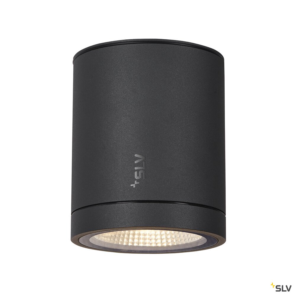 ENOLA ROUND M, Outdoor LED Deckenaufbauleuchte anthrazit