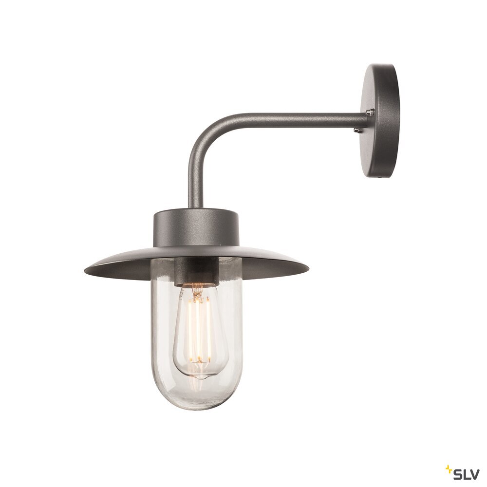 MOLAT, Outdoor Wandleuchte, E27, anthrazit, max. 60W, IP44