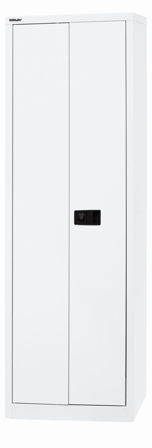 Bisley Flügeltürenschrank Universal schmal - 4 Fachböden 40cm Tiefe