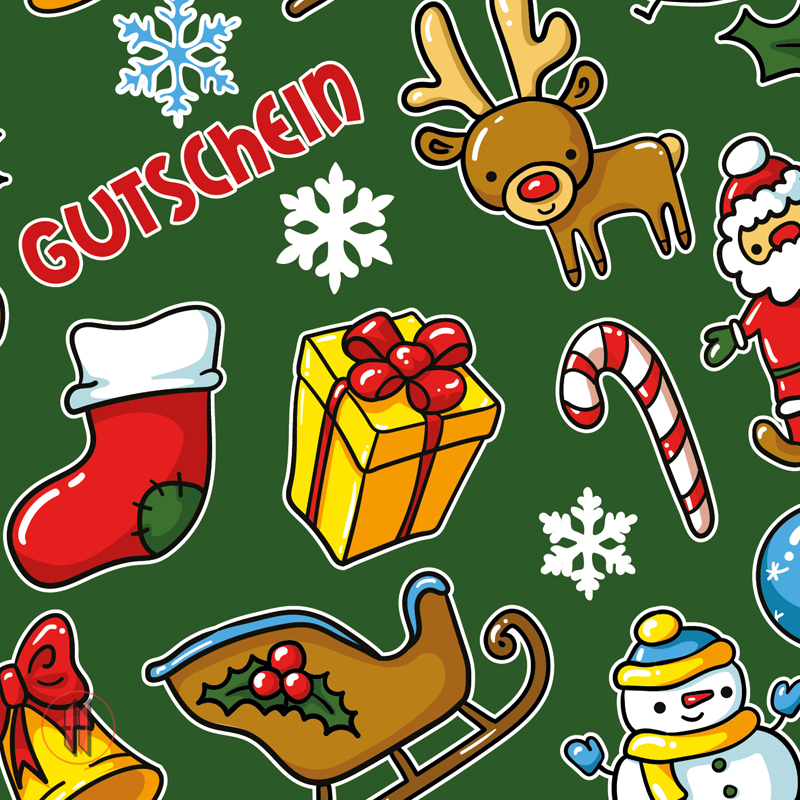 Geschenkgutschein X-MAS-Kids (12 Stück)