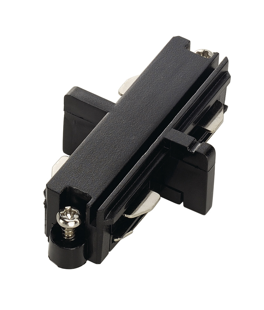 Längsverbinder für 1-Phasen-Hochvolt-Aufbauschienen, schwarz, elektrisch