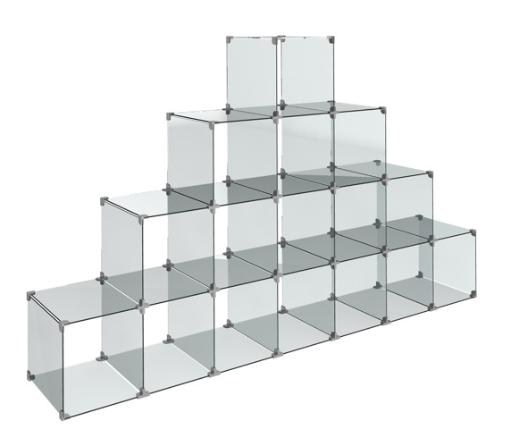 Steckvitrine Pyramide Medium