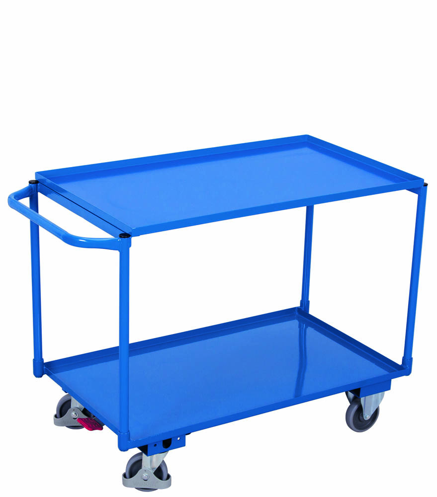 VARIOfit Tischwagen mit 2 Ladeflächen