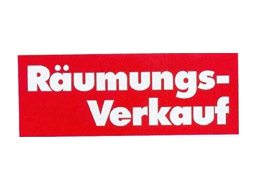 Werbeaufkleber
