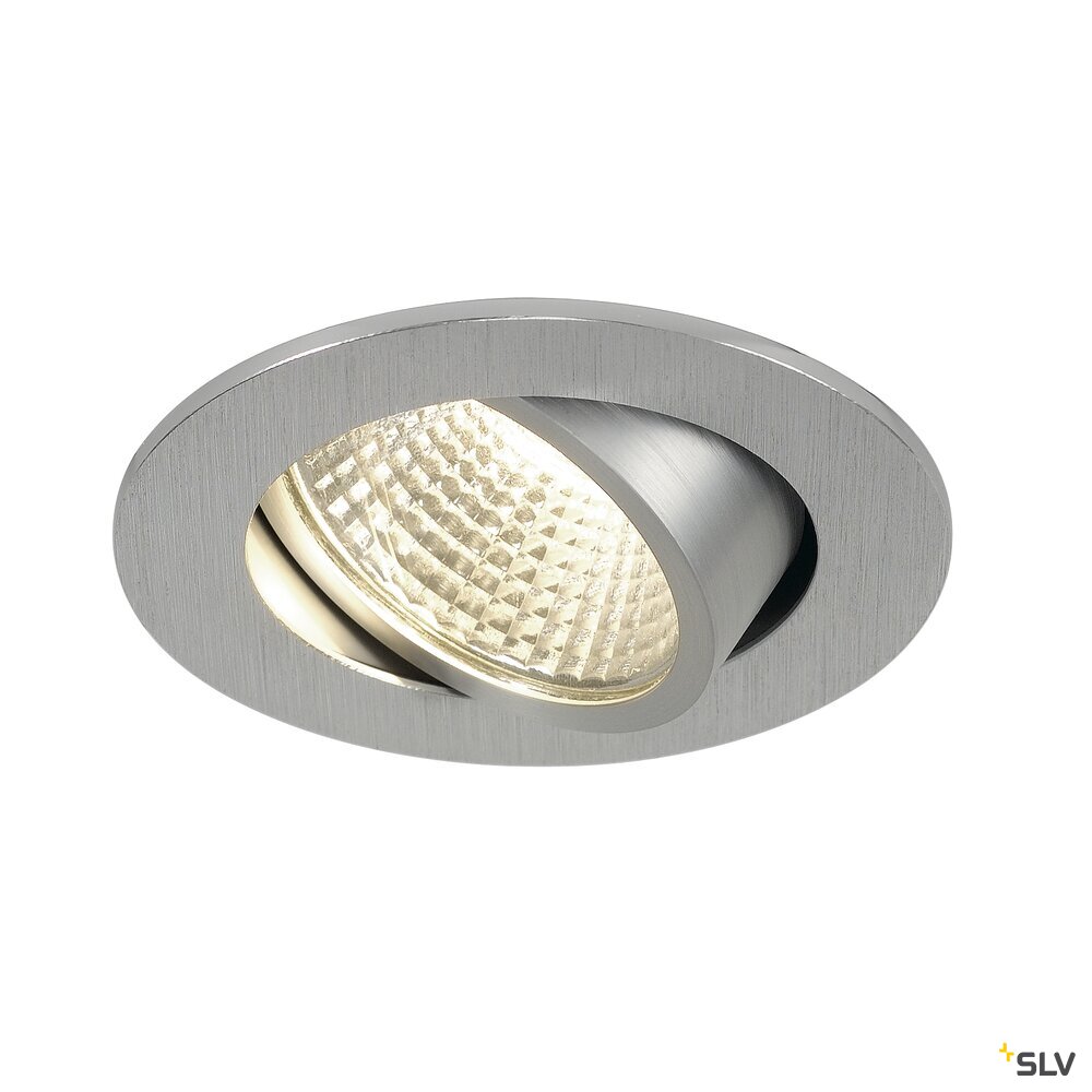 NEW TRIA 68, Indoor LED Deckeneinbauleuchte schwarz oder weiß, rund 2700 K 38° inkl. Treiber Clipfedern