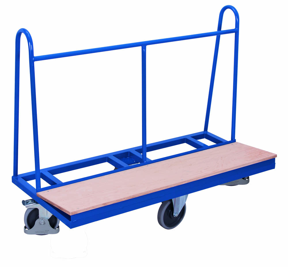 VARIOfit Plattenwagen mit rhombischer Rollenanordnung