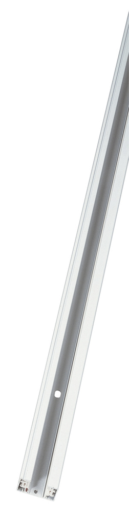 1-Phasen-Hochvolt-Aufbauschiene, weiß, 1 m