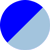 blau Korpus transparent