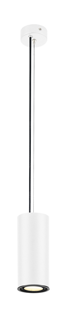 SUPROS 78 Pendelleuchte, rund, weiss, 3000K, 60° Linse