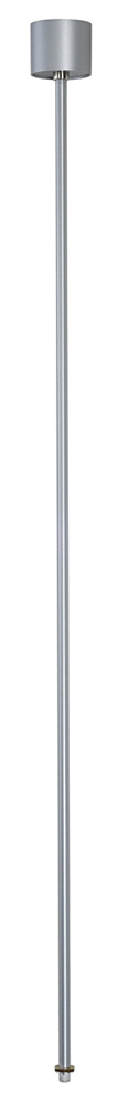 EUTRAC Pendelabhängung für 3-Phasen-Stromschiene, silber- grau, 120 cm