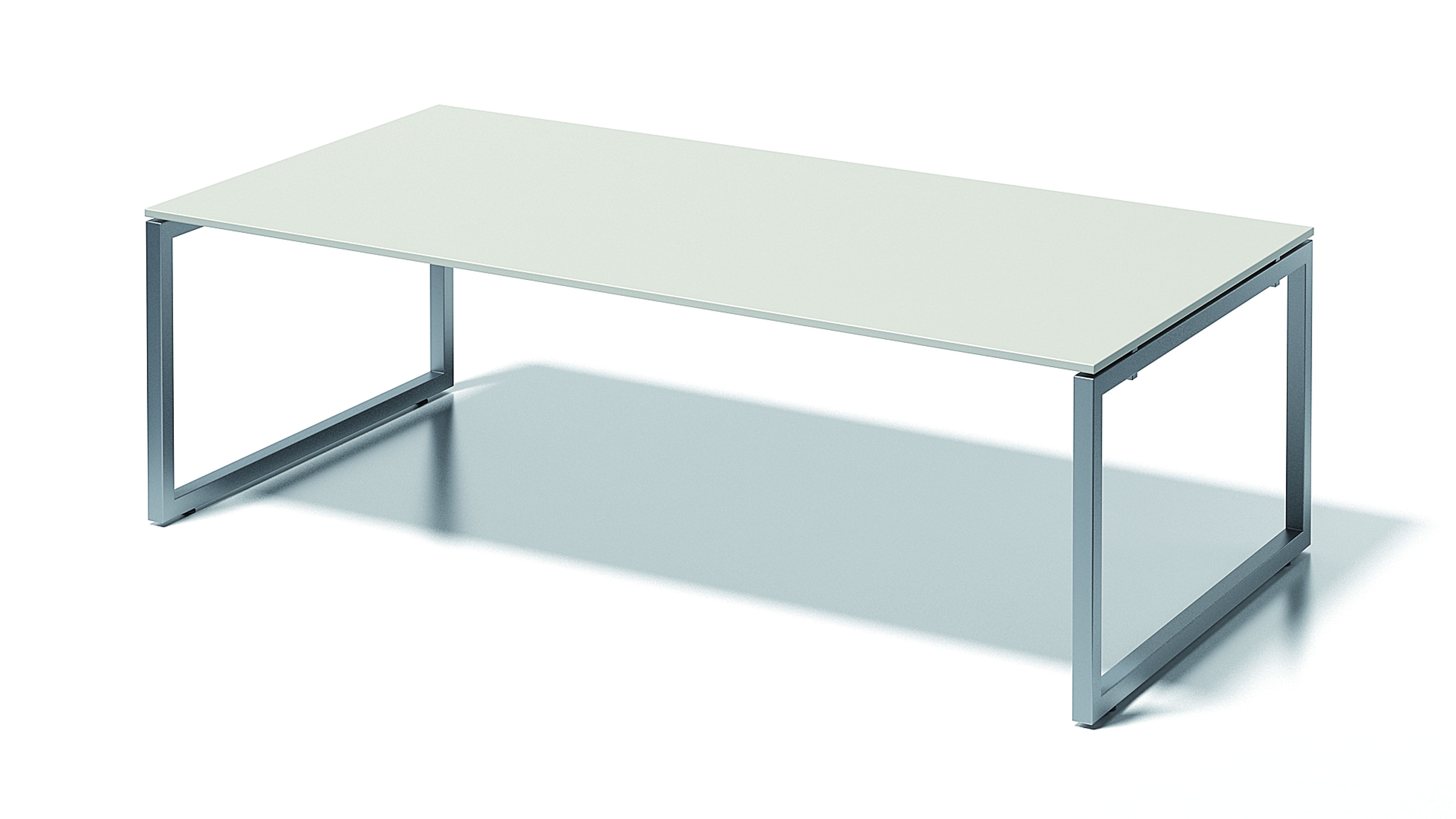 Schreibtisch Cito mit O-Gestell 240 x 120cm