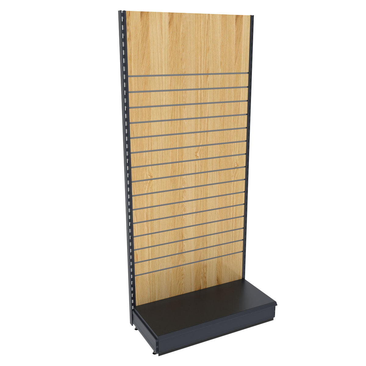 Wandregal mit Paneelwand – Höhe 220 cm