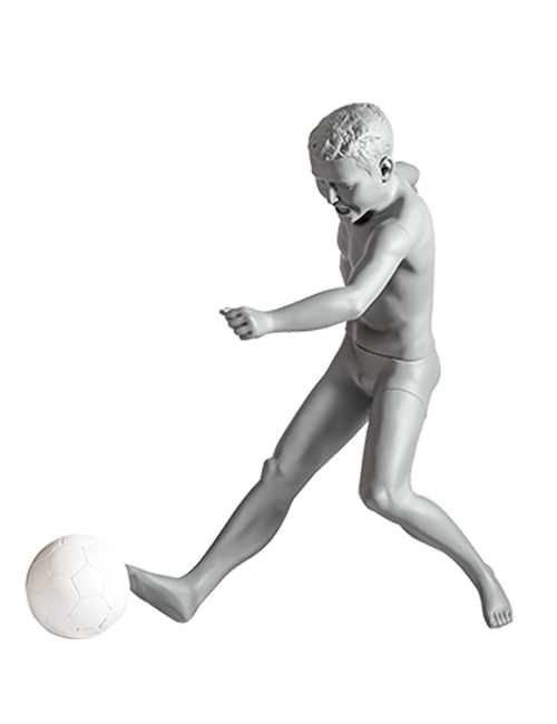 Schaufensterpuppe Kind männlich Fußball IK82