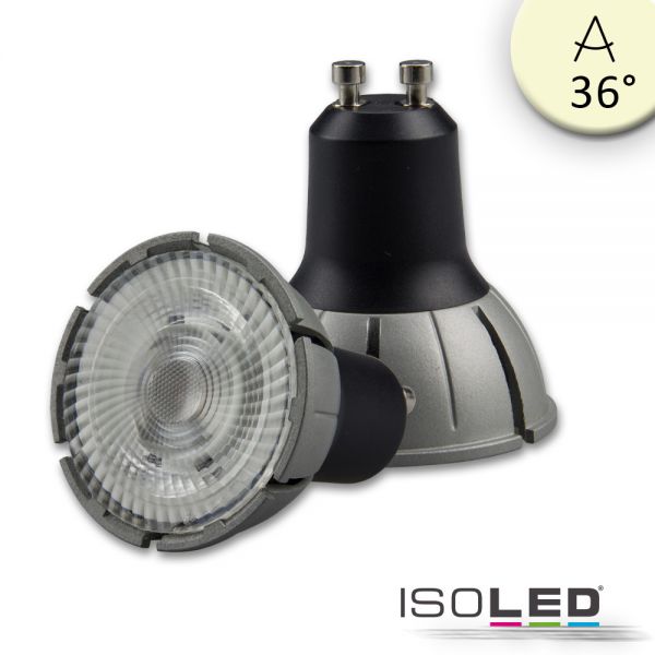 GU10 Vollspektrum LED Strahler 7W COB, 36°, 2700K, dimmbar