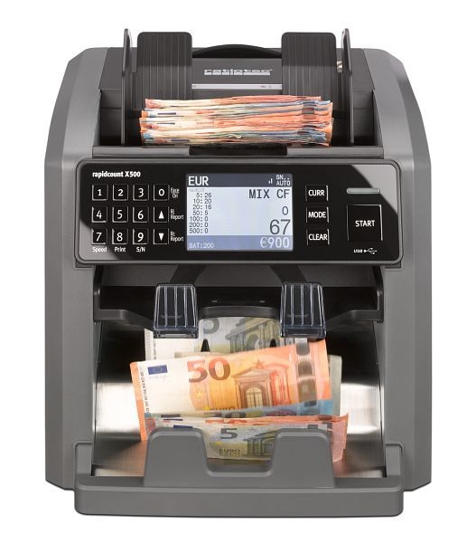 Banknotenzählmaschine rapidcount X 500