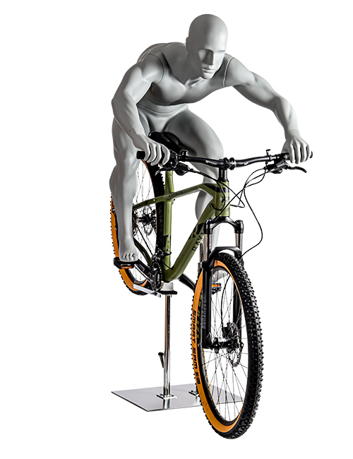 Schaufensterpuppe männlich Mountainbiker IM72