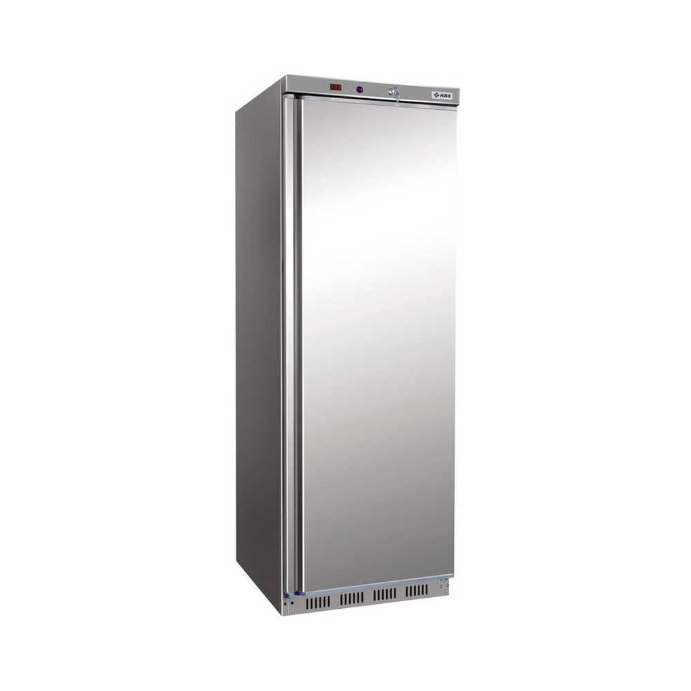 Gewerbe -Tiefkühlschrank KBS 402 TK CHR Edelstahl, stille Kühlung, 361 Liter