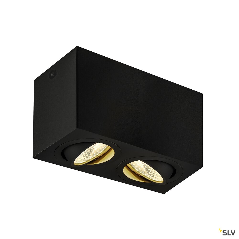 TRILEDO, LED Indoor Deckenaufbauleuchte, in schwarz oder weiß, 3000K, 16W