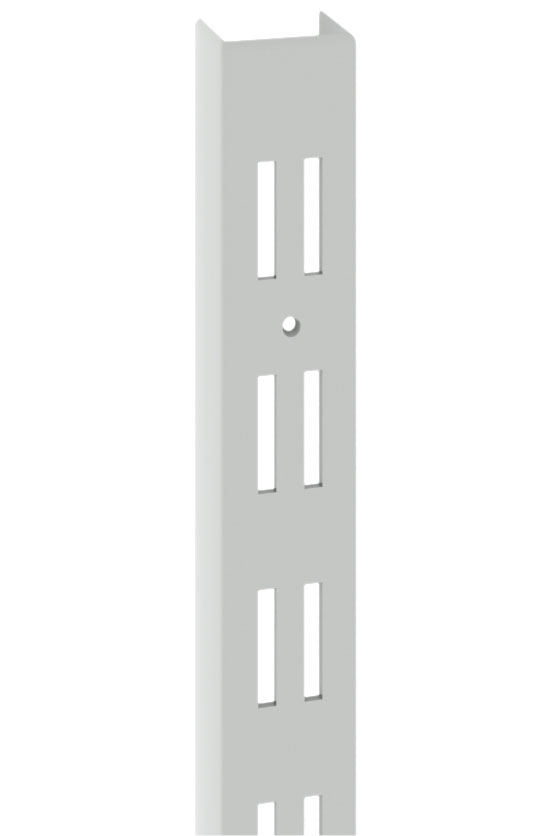 Tegometall Wandschiene U-Profil 23,5x30x23,5 mm mit Doppelschlitzlochung