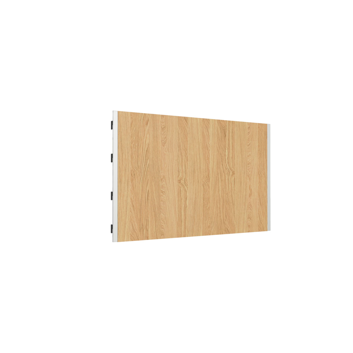 Spacewall Elements Breite 66,5cm Lamellenwand ohne Alu-Schienen für Tegometall-Regalsysteme 