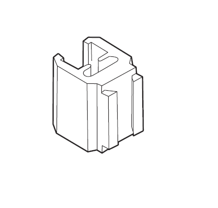 Adapter 90° für Plakatrahmen
