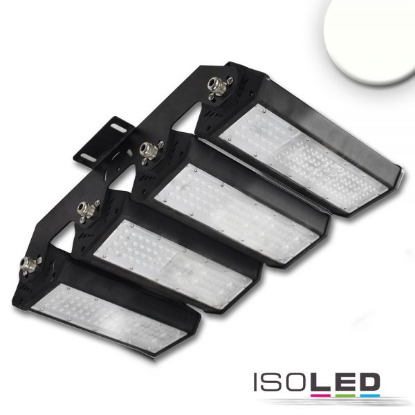 LED Fluter/Hallenleuchte LN 4x 50W 30°*70°, IP65, 1-10V dimmbar, neutralweiß
