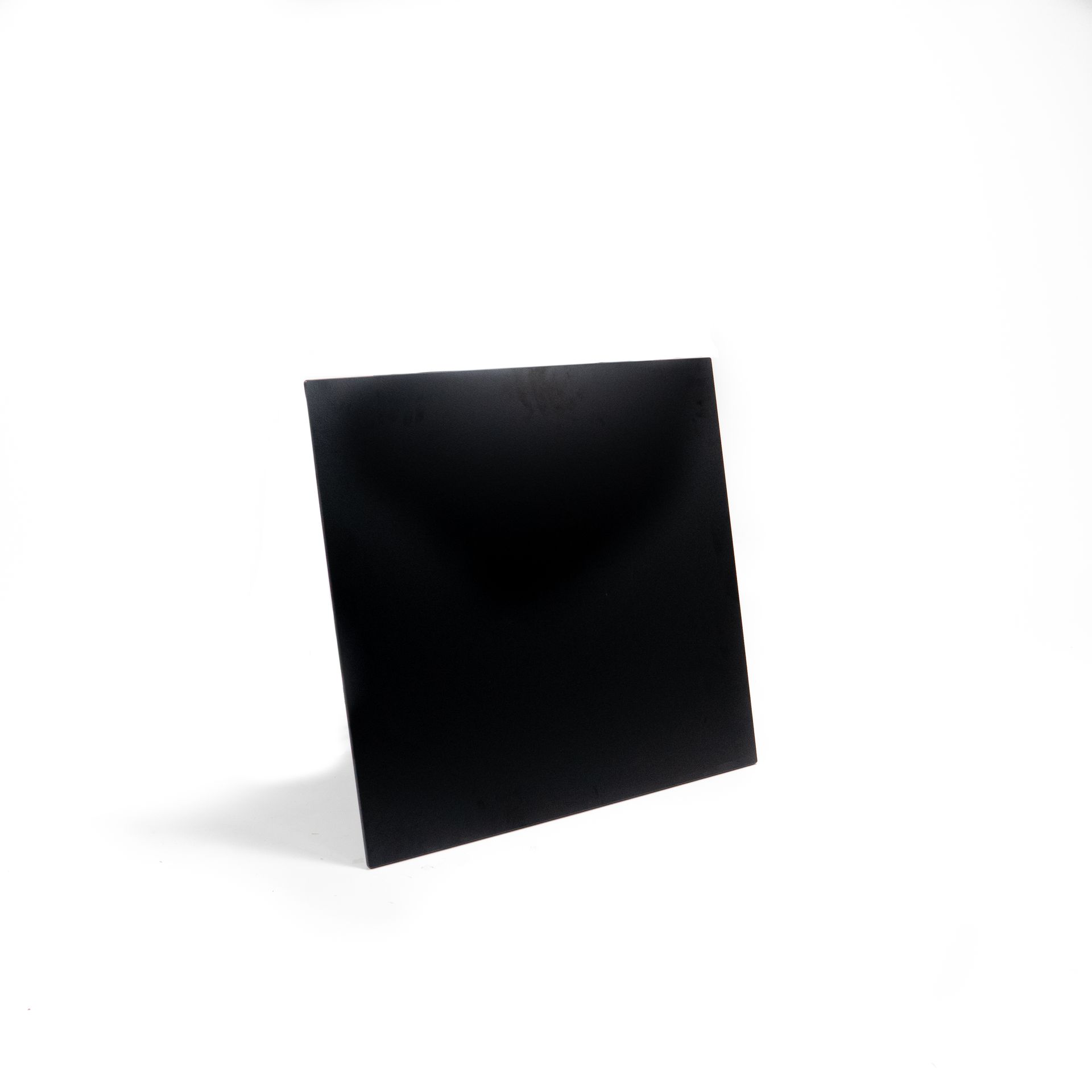 Tischplatte HPL schwarz 70x70 cm