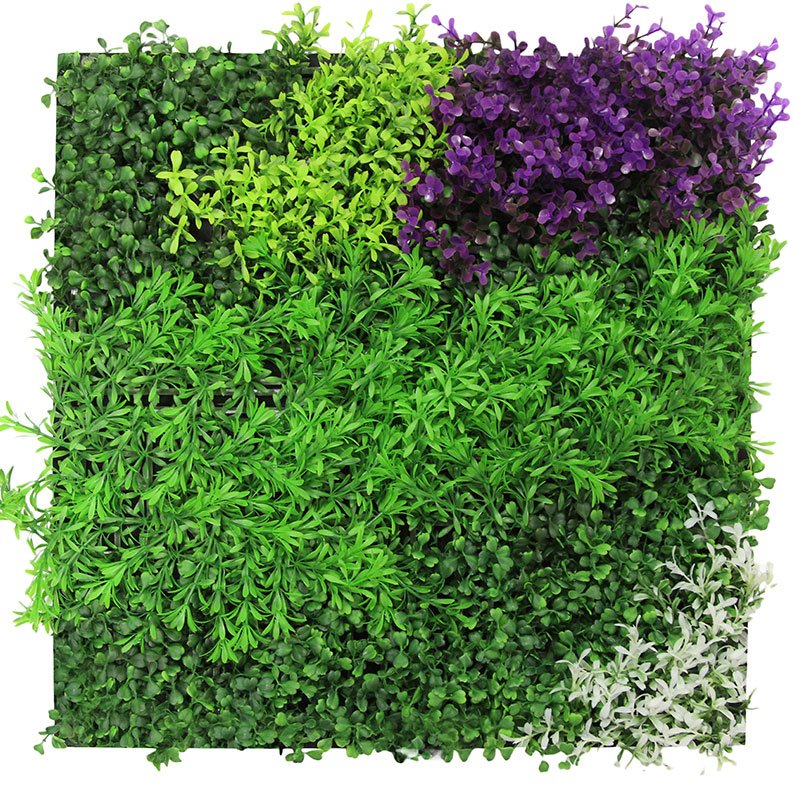 Wandpaneel Jangal Modular Wall, Violet Mixed Flora