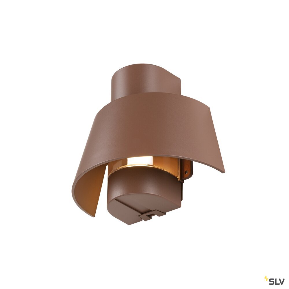 PHOTONI, Wandaufbauleuchte, konisch, 1x max. 13W, E27, rost und schwarz