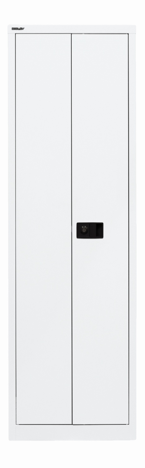 Bisley Flügeltürenschrank Universal schmal - 4 Fachböden 40cm Tiefe