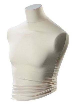 Überzug Lycra kurz Herr - Beige