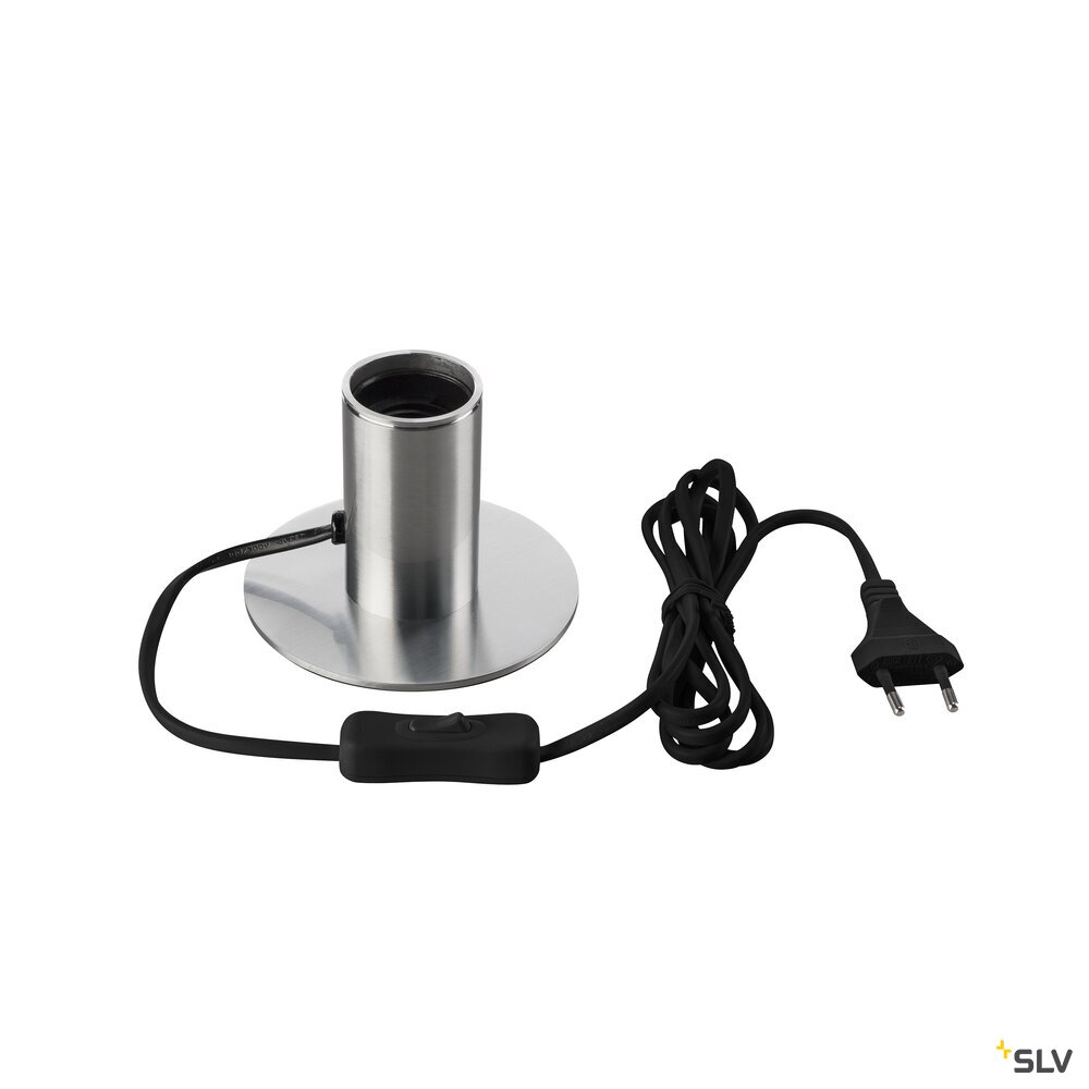 FITU, Indoor Tischleuchte, alu gebürstet, E27, max. 10W