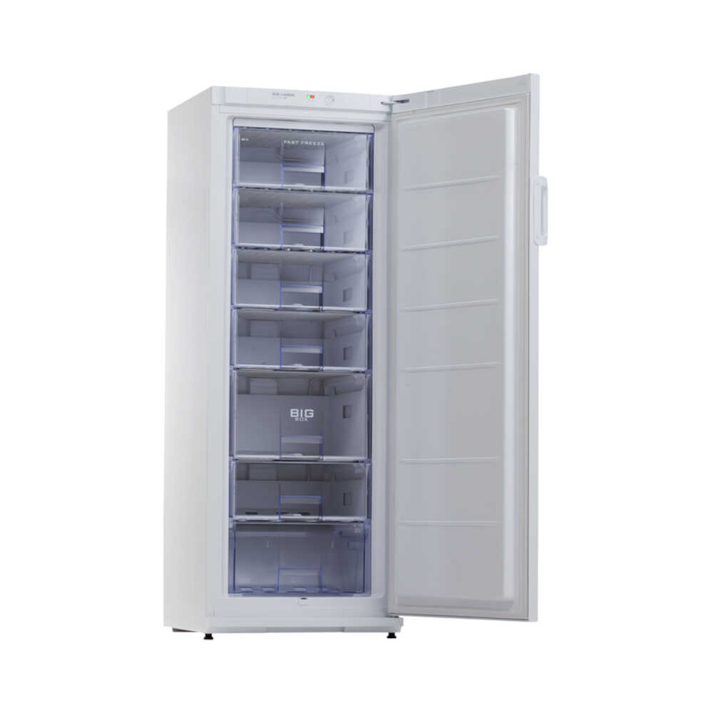 KBS Tiefkühlschrank mit Volltür TK 311 weiß, stille Kühlung, 232 Liter