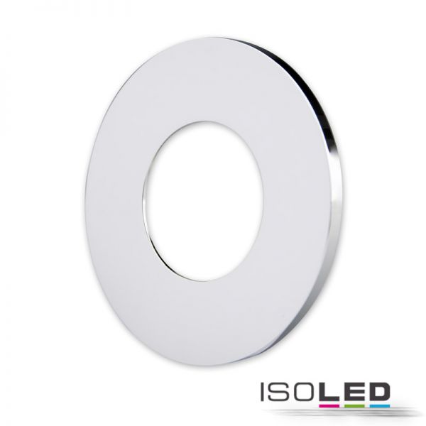 Cover Aluminium chrom für Einbaustrahler Sys-68