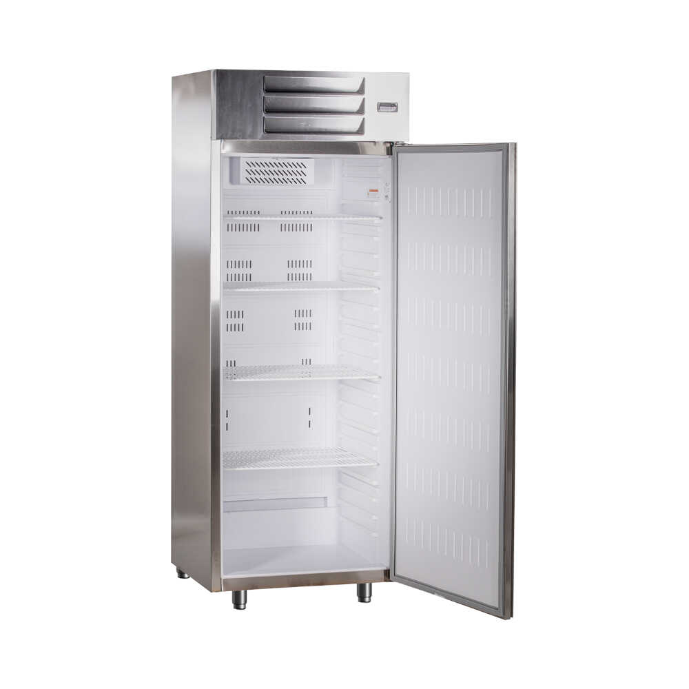 Marecos Edelstahl Bäckerei Kühlschrank EN Norm BKU 507 CHR, Umluftkühlung, 488 Liter