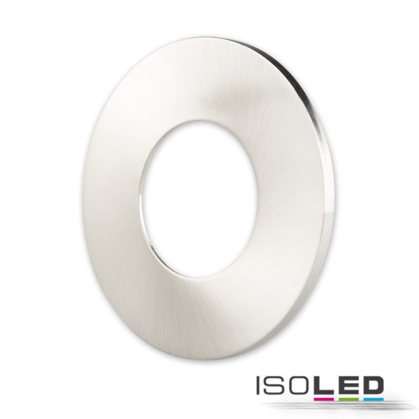 Cover Edelstahl rund für Einbaustrahler Sys-68