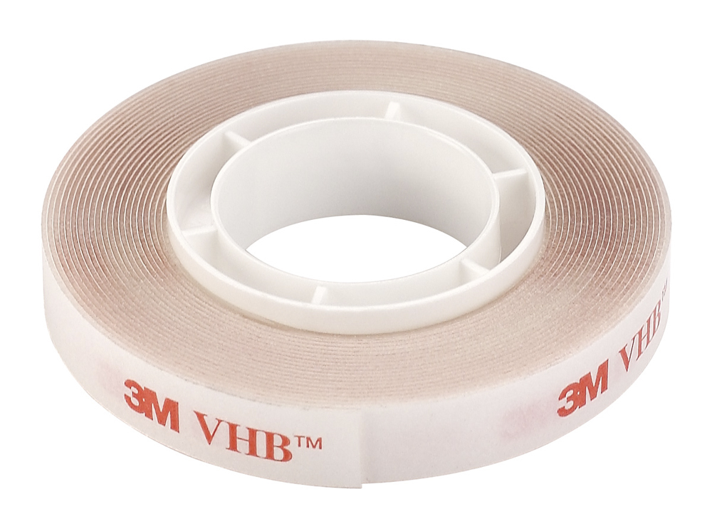 Doppelseitiges Klebeband 9mm, transparent, 3m