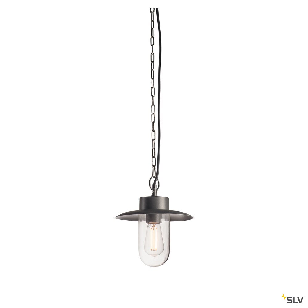 MOLAT, Outdoor Pendelleuchte, E27, anthrazit, max. 60W, IP44