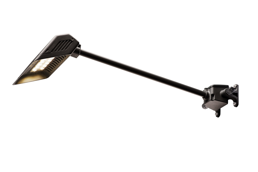 TODAY LED Outdoor Displayleuchte, schwarz, lang, 4000K, IP65
