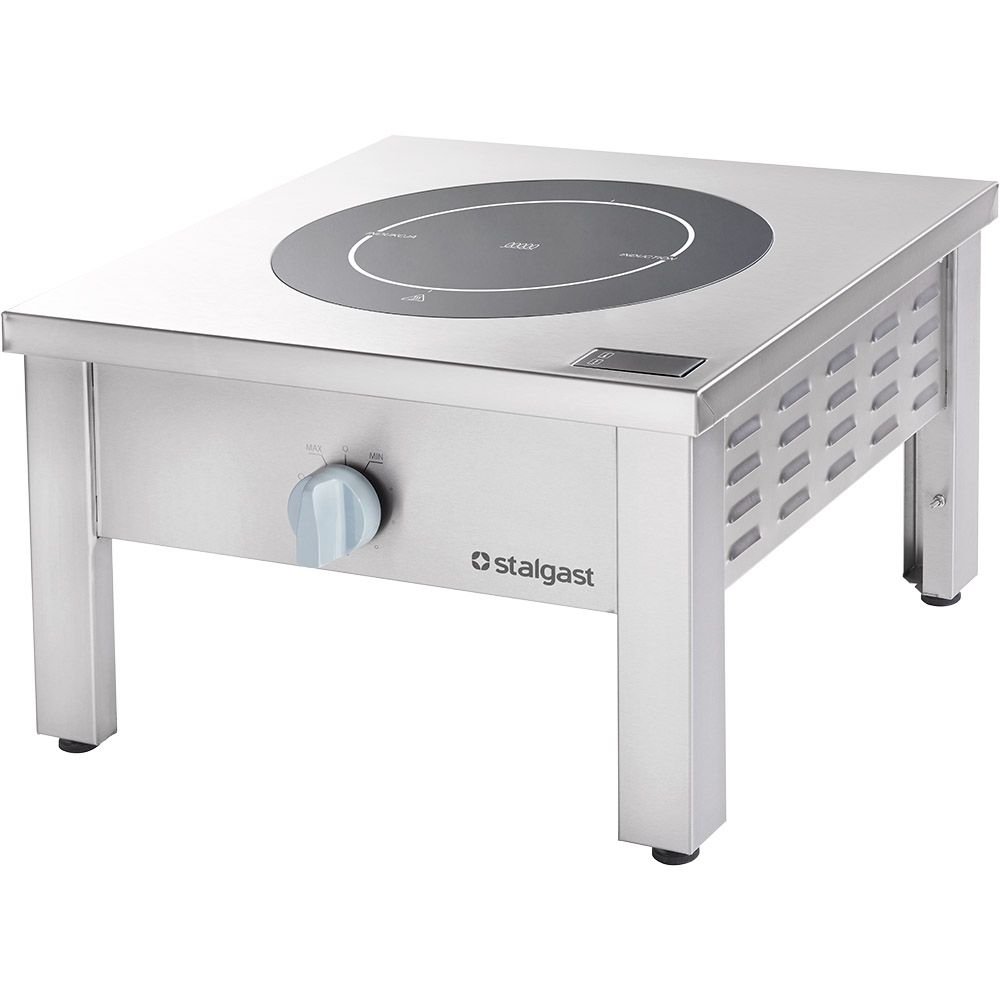 Induktions-Hockerkocher mit einer Kochplatte, 8,0KW / 400V
