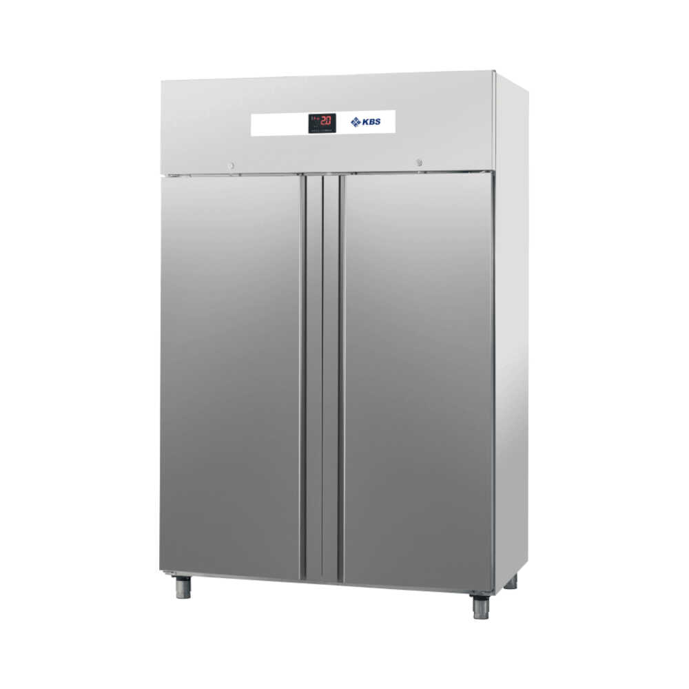 KBS Edelstahlkühlschrank KU 1453, Umluftkühlung, 1332 Liter, GN2/1