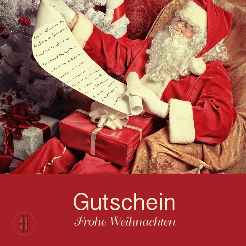 Geschenkgutschein Santa (12 Stück)