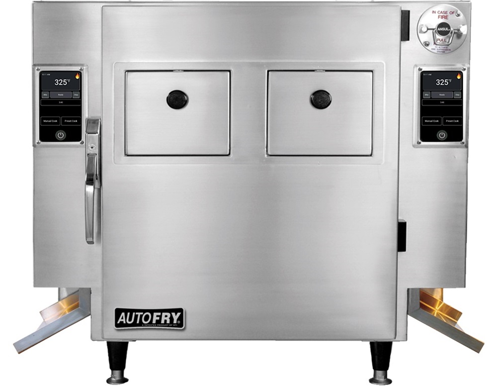 AUTOFRY Frittiersystem MTI-40C mit 2 Becken á 10,41 Liter, 12,0KW / 400V, inkl. Vorort Einweisung